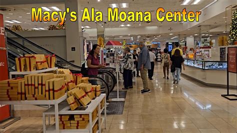 macy's ala moana hours today.